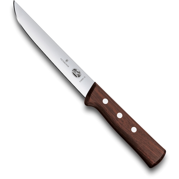 Swiss Army Brands 2023 Victorinox 40010 Kitchen Wood Boning - Straight, Extra-Wide, 6In Stiff Blade VIC-5.6006.15 - main